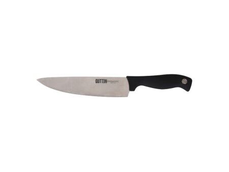Nóż kuchenny Quttin Dynamic Czarny Srebrzysty 20 cm (8 Sztuk)