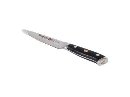 Nóż kuchenny Quttin Damaskus Czarny Srebrzysty 12 cm (2 Sztuk)