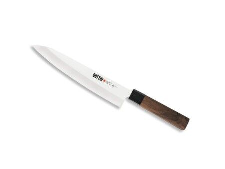 Nóż kuchenny Quttin GYUTOU Takamura Brązowy Srebrzysty 20 cm (12 Sztuk)