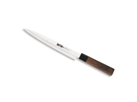 Nóż kuchenny Quttin YANAGIBA Takamura Brązowy Srebrzysty 20 cm (12 Sztuk)