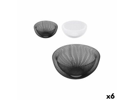 Miska na Owoce Confortime Metal 30 x 30 x 13,5 cm (6 Sztuk)
