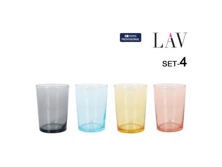Zestaw kieliszków LAV BDG392PFT4.60 515 ml (6 Sztuk)