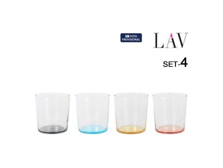 Szklanka do Piwa LAV BDG386PBT.60 4 Części (6 Sztuk)