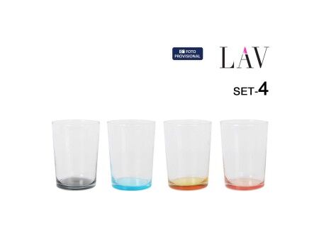 Zestaw kieliszków LAV BDG392PBT.60 515 ml (6 Sztuk)