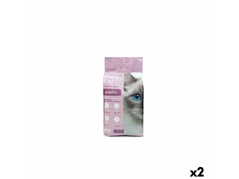 Piasek dla Kota Gloria Premium Sensitive 10 kg 2 Sztuk
