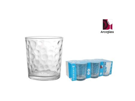 Zestaw kieliszków La Mediterránea Mistral dots 6 Części (12 Sztuk)