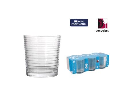 Zestaw kieliszków La Mediterránea Mistral rings 6 Części (12 Sztuk)