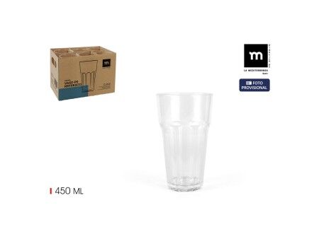 Szklanka wody La Mediterránea (24 Sztuk)