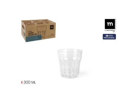 Szklanka wody La Mediterránea 0,3 L (24 Sztuk)