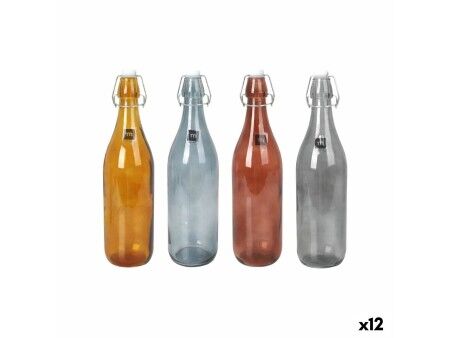 Kryztałowa butelka La Mediterránea Dark goethe 1 L (12 Sztuk)