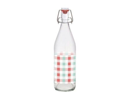 Kryztałowa butelka La Mediterránea Szkło 1 L (12 Sztuk)