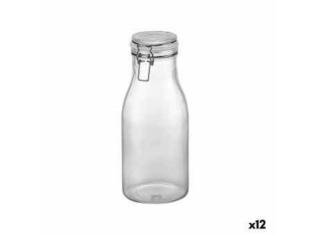 Kryztałowa butelka La Mediterránea Szkło 1 L (12 Sztuk)