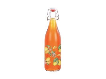 Kryztałowa butelka La Mediterránea Szkło 1 L (12 Sztuk)