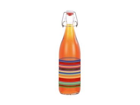 Kryztałowa butelka La Mediterránea Szkło 1 L (12 Sztuk)