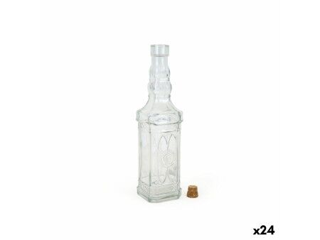 Kryztałowa butelka La Mediterránea Szkło 400 ml (24 Sztuk)