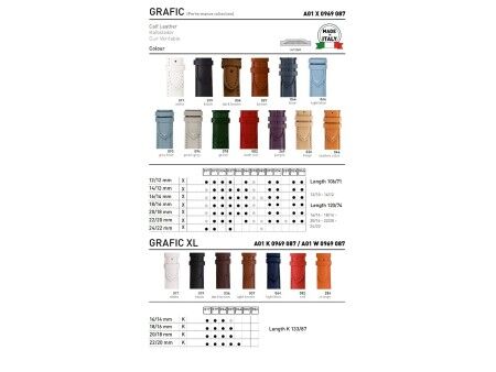 Paski do zegarków Morellato A01X0969087017CR22 22 mm Biały