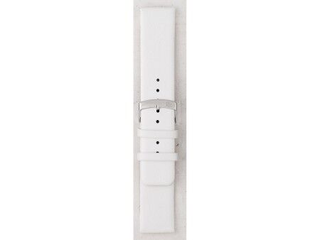 Paski do zegarków Morellato A01X3076875017CR18 18 mm Biały