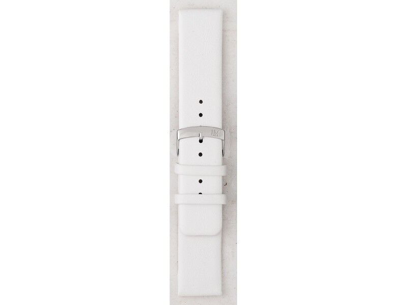 Paski do zegarków Morellato A01X3076875017CR18 18 mm Biały