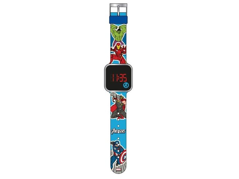 Zegarek Dziecięcy The Avengers AVENGERS - LED WATCH (Ø 33 mm)