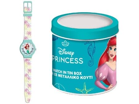 Zegarek Dziecięcy The Little Mermaid LITTLE MARMAID - TIN BOX Ø 33 mm
