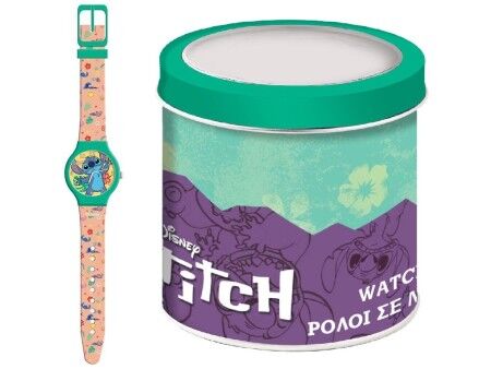 Zegarek Dziecięcy Lilo & Stitch LILO & STITCH - TIN BOX Ø 33 mm