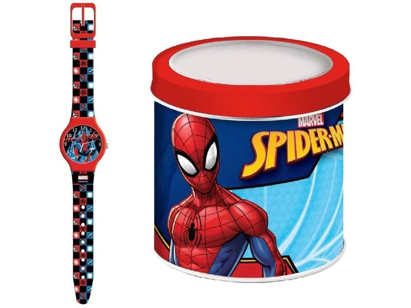 Zegarek Dziecięcy Spider-Man SPIDERMAN - TIN WATCH (Ø 33 mm)