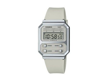Zegarek Unisex Casio F100 TRIBUTE - CREAM WHITE (Ø 40 mm)