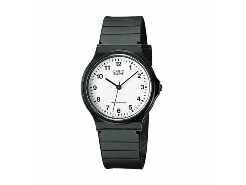 Zegarek Unisex Casio MQ-24-7BLLEG Biały Czarny (Ø 34 mm)