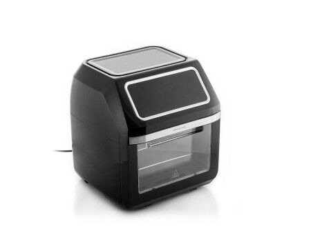 Frytkownica na gorące powietrze InnovaGoods Fryinn Pro Max 12000 Czarny 1800 W 12 L Stal nierdzewna