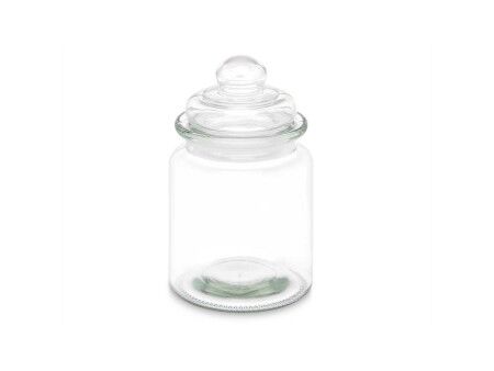 Soik Przezroczysty Szkło 250 ml 8 x 13 x 8 cm (24 Sztuk) Z pokrywką