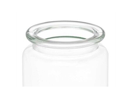 Soik Przezroczysty Szkło 250 ml 8 x 13 x 8 cm (24 Sztuk) Z pokrywką