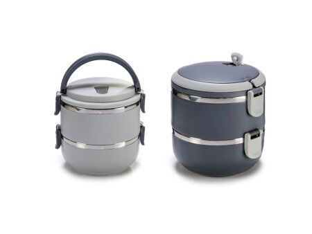 Pojemnik na Lunch 1,5 L 14,5 x 15,3 x 16 cm (12 Sztuk)
