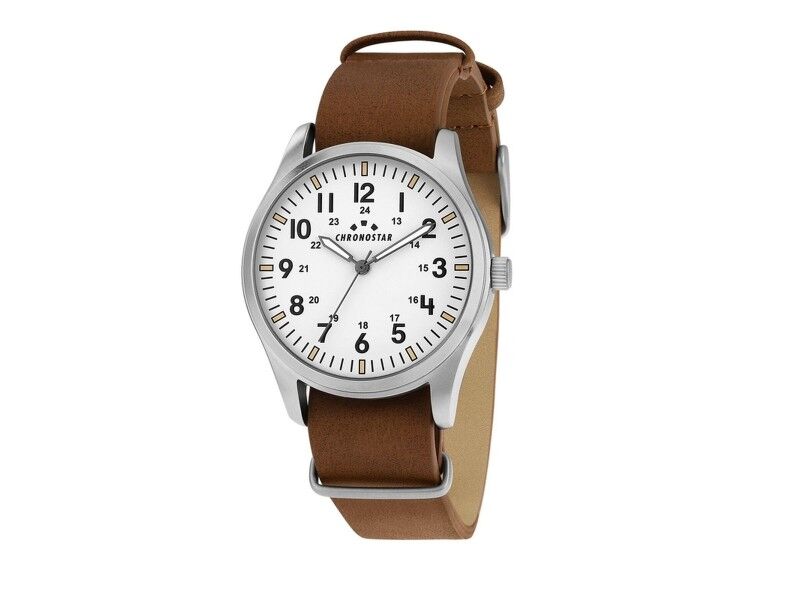 Zegarek Męski Chronostar R3751313002 Biały Srebrzysty (Ø 39 mm)