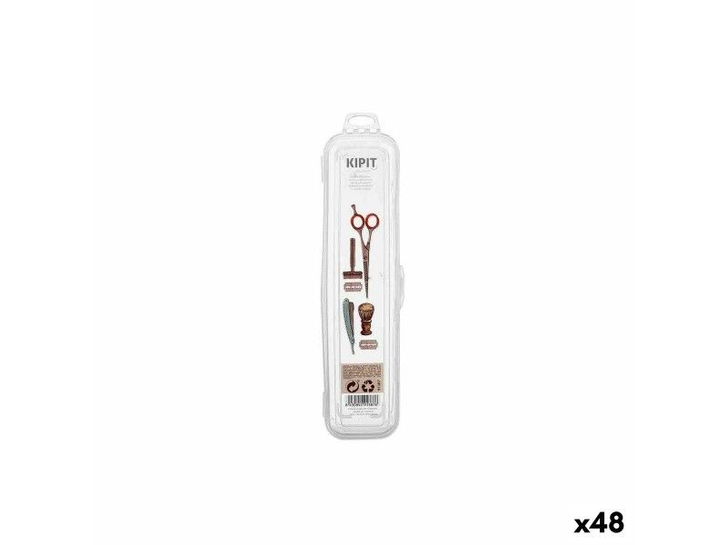 Etui Kipit 2 Przezroczysty Podróżny Zestaw do Golenia (48 Sztuk)