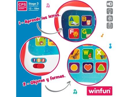 Tablet Edukacyjny Winfun Czerwony (6 Sztuk)