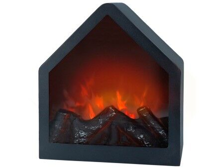 Dekoracyjny Kominek Elektryczny Ścienny Ambients 20 x 23 x 14 cm (2 Sztuk)