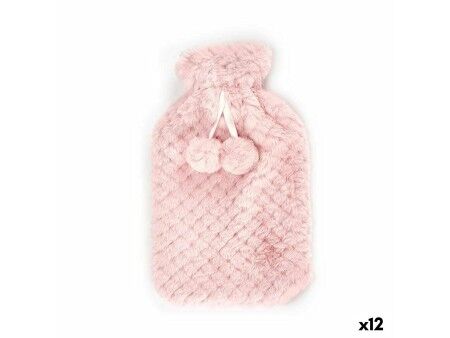 Termofor Różowy Plastikowy 1,8 L (12 Sztuk)