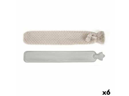 Termofor Beżowy Plastikowy 2 L (6 Sztuk)