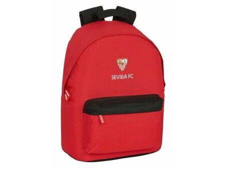 Plecak na Laptopa Sevilla Fútbol Club Czarny Czerwony 31 x 41 x 16 cm