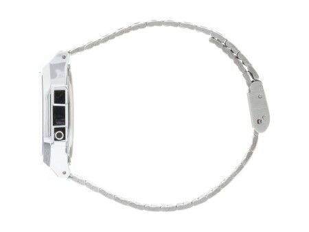Zegarek Unisex Casio A168WA-1YES Czarny Srebrzysty (Ø 36 mm)