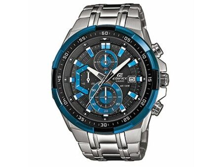 Zegarek Męski Casio Czarny Srebrzysty