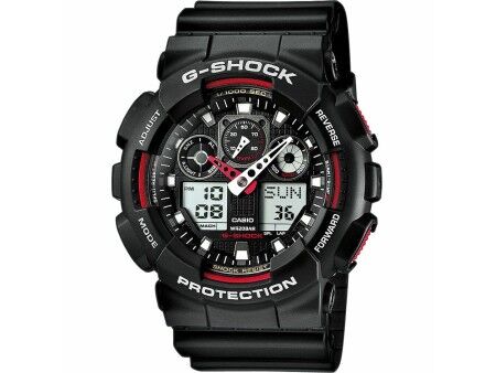 Zegarek Męski Casio G-Shock GA-100-1A4ER Czarny (Ø 51 mm)