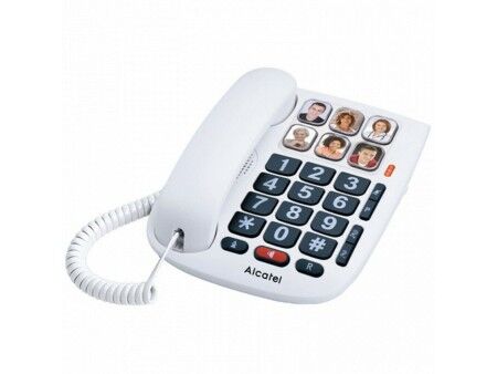 Telefon Stacjonarny Alcatel ALCATEL T MAX 10 LED Biały