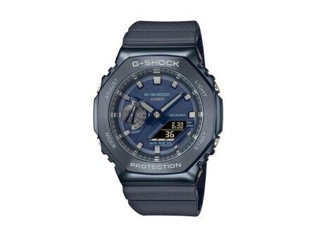 Zegarek Męski Casio G-Shock OAK METAL COVERED - Blue (Ø 44,5 mm) (Ø 45 mm)