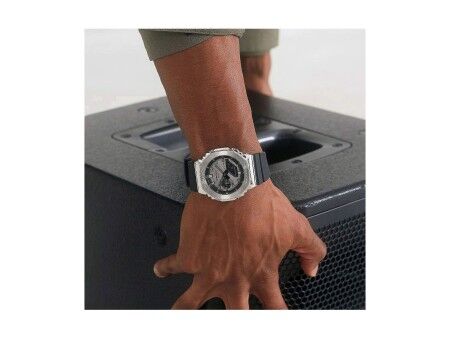Zegarek Męski Casio OAK METAL COVERED - STEEL (Ø 44,5 mm) (Ø 45 mm)