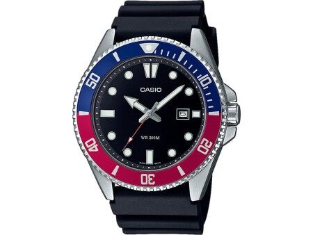 Zegarek Męski Casio MDV-107-1A3VEF Czarny (Ø 44 mm)