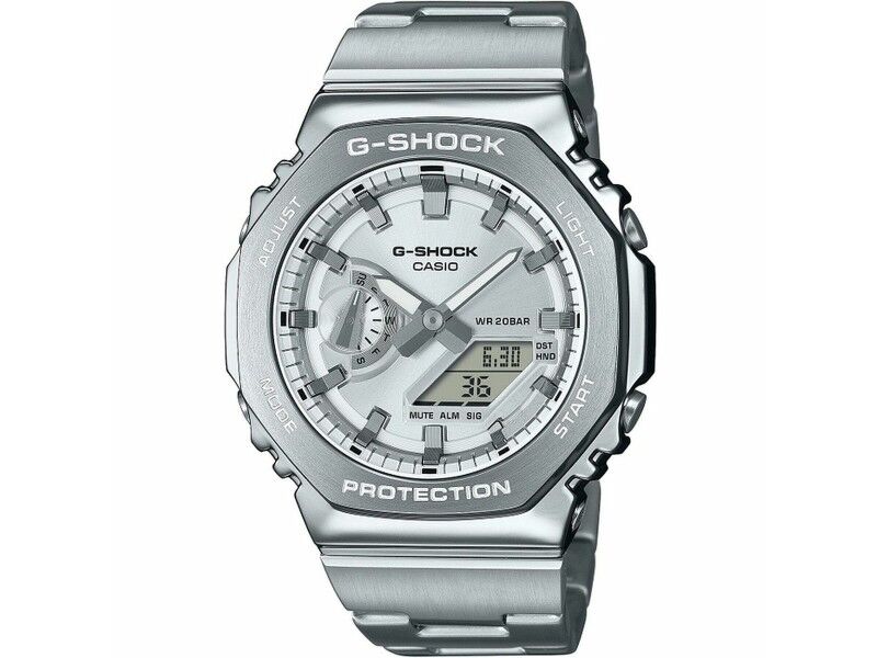 Zegarek Męski Casio G-Shock OAK G-STEEL CLASSIC SILVER