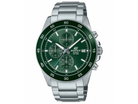 Zegarek Męski Casio EFR-526D-3AVUEF Kolor Zielony Srebrzysty (Ø 44 mm)
