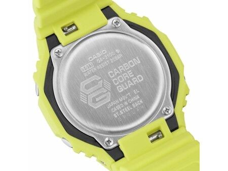Zegarek Unisex Casio G-Shock GA-2100-9A9ER Żółty (Ø 44,5 mm) (45,5 mm)