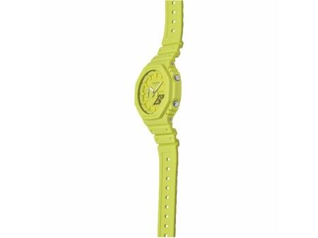 Zegarek Unisex Casio G-Shock GA-2100-9A9ER Żółty (Ø 44,5 mm) (45,5 mm)